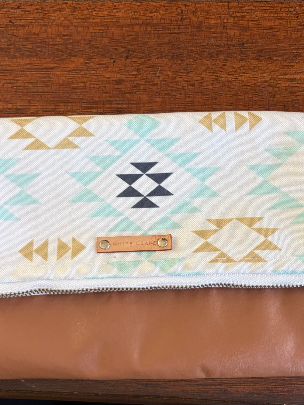 Hand crafted clutch by White Crane